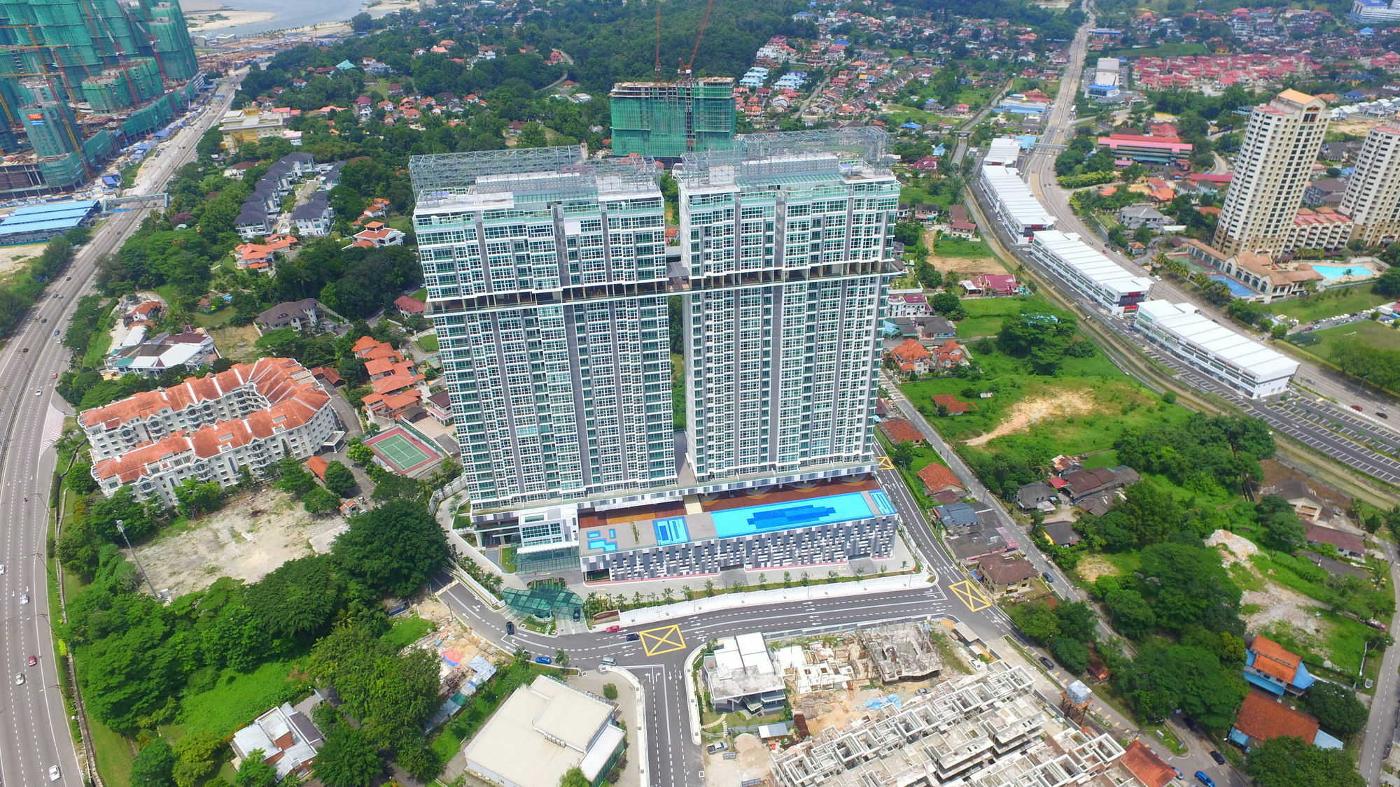 Jb City Paragon Serviced Apartment Johor Bahru Eksteriør bilde